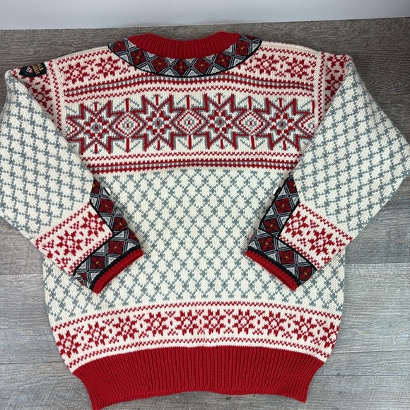 Dale Of Norway CASPER Vintage Norwegian Wool Cardigan Sweater Size Medium - Picture 2 of 10